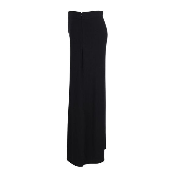 Iris & Ink Pencil Maxi Skirt in Black Viscose - Picture 2 of 3
